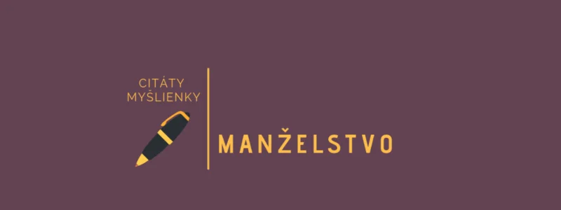 Manželstvo citáty- ilustračný obrázok